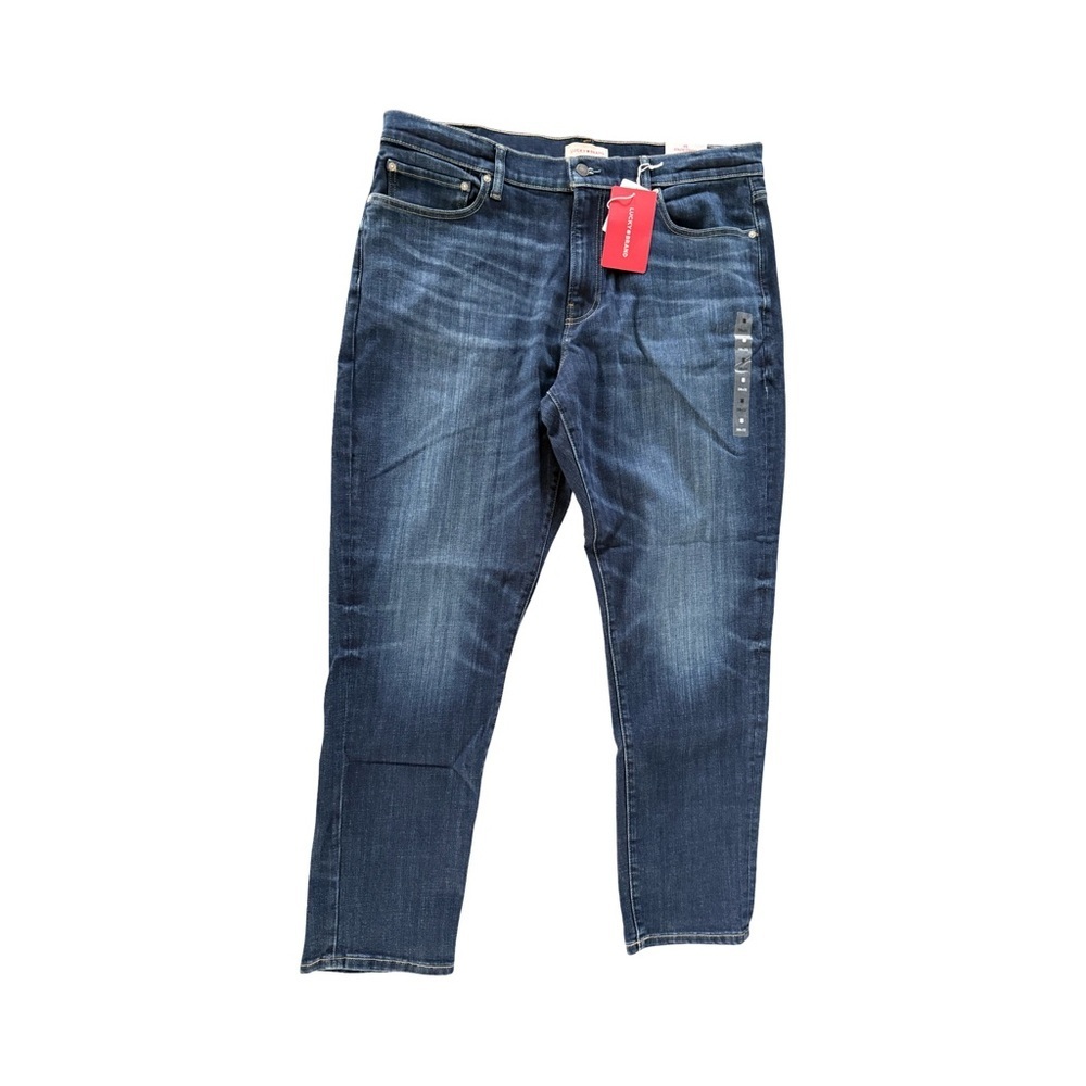 Lucky Brand 410 Athletic Straight Fit Coolmax Jeans NWT Size 38x32